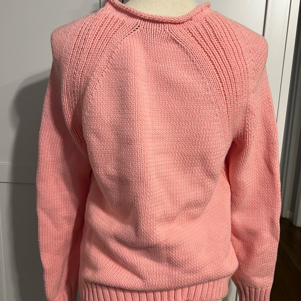 J. Crew Pink Women's Cowl & Turtleneck Sweater - Picture 6 of 9